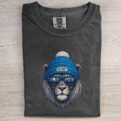Detroit Football Mascot T-shirt
