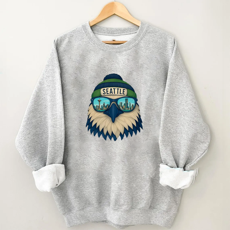 Vintage Seattle Football Sweatshirt