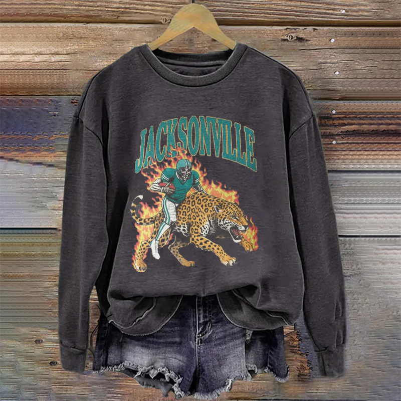 Vintage Jacksonville Football Sweatshirt