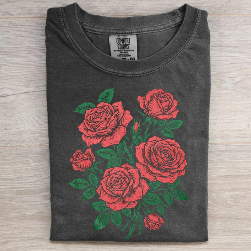 90s Roses T-shirt