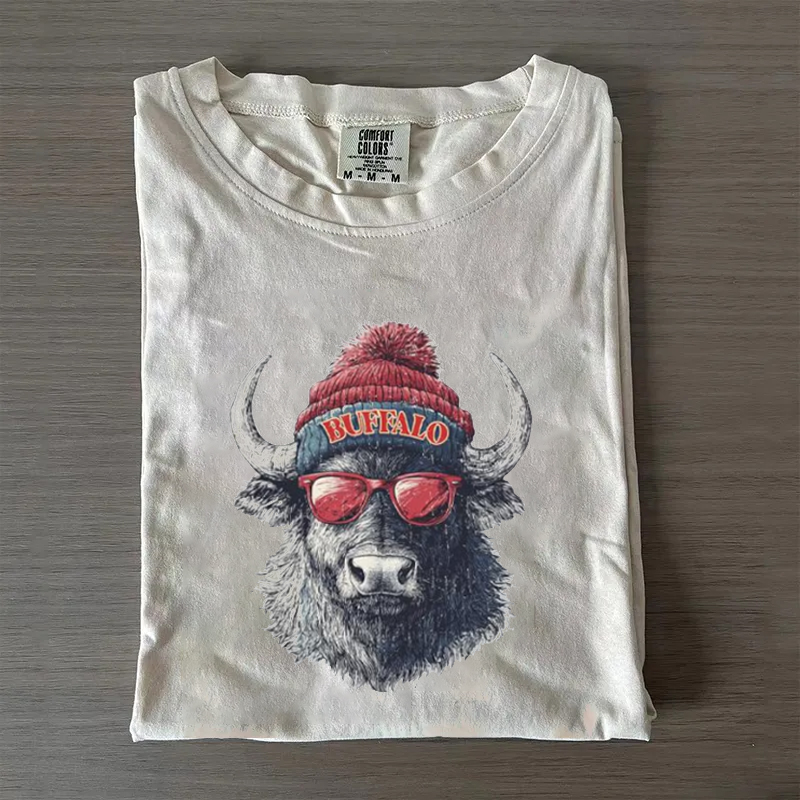 Buffalo Football Mascot T-shirt