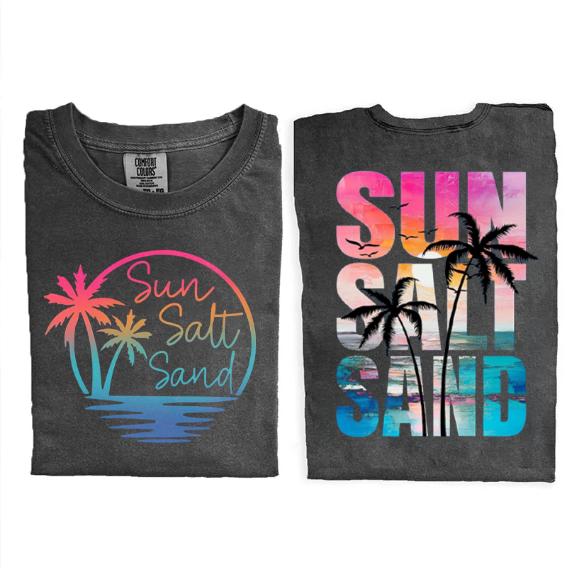 Sun Sand Salt Beach T-shirt