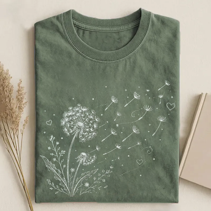 Dandelion Wildflower T-shirt