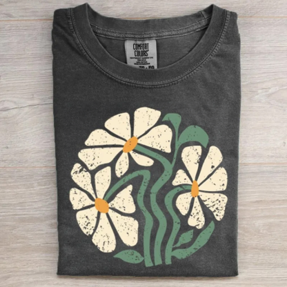Boho Daisy Flowers T-shirt