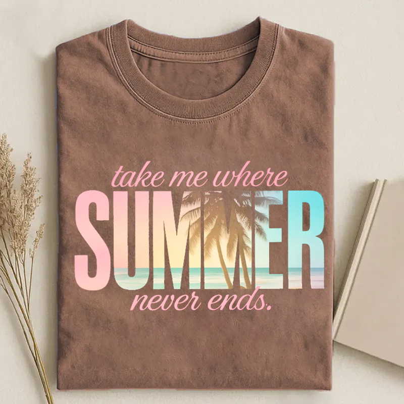 Take Me Where Summer Never Ends T-shirt
