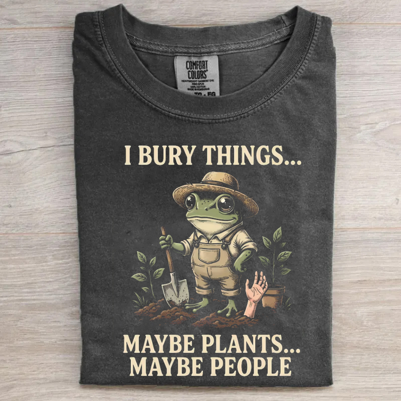 Retro Sarcastic Gardening T-shirt