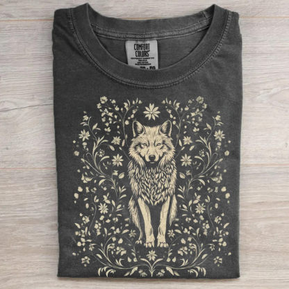 Floral Wolf T-shirt
