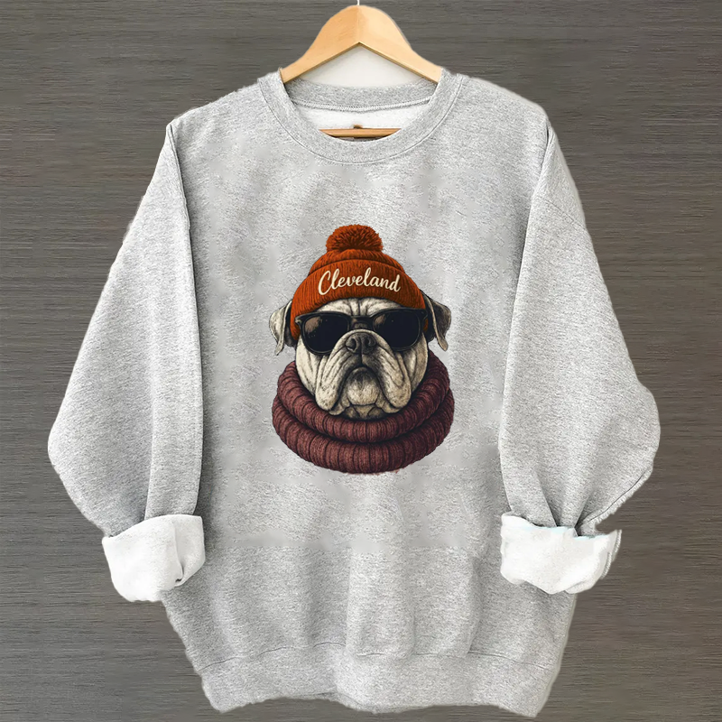 Cleveland Football Mascot Sweatshirt