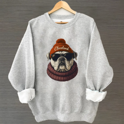 Cleveland Football Mascot Sweatshirt