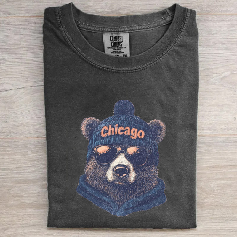 Vintage Chicago Football Mascot T-shirt