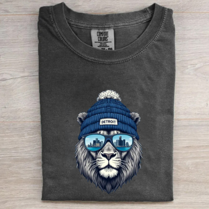 Detroit Football Mascot Unisex T-shirt