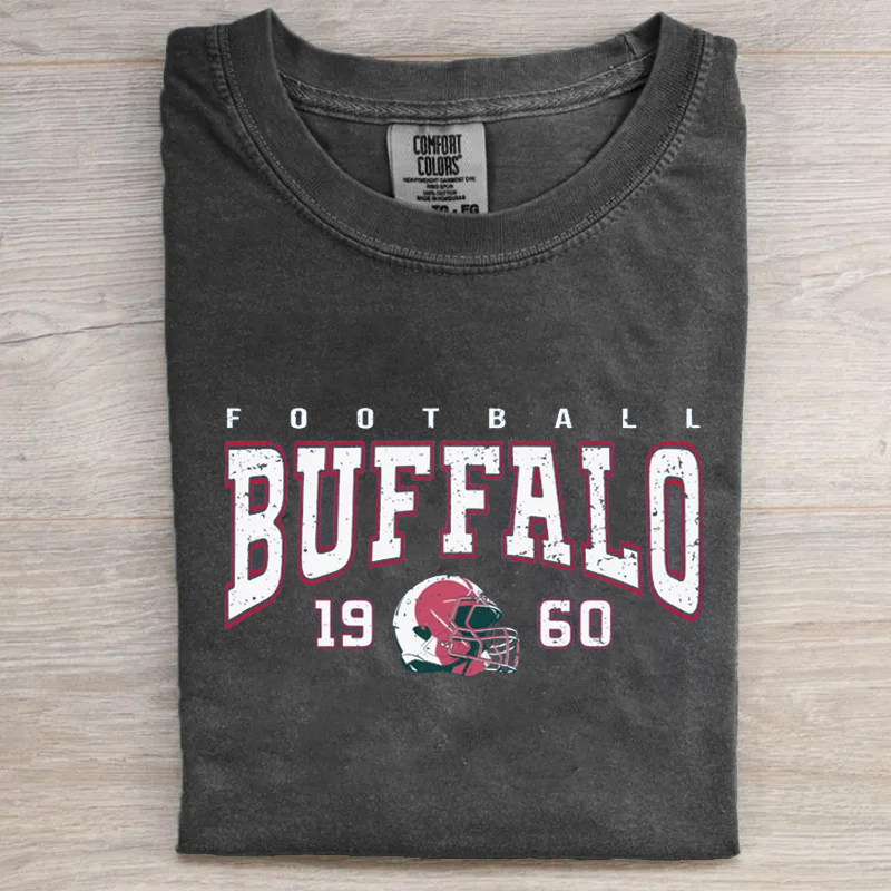 Comfort Colors Buffalo Football T-shirt