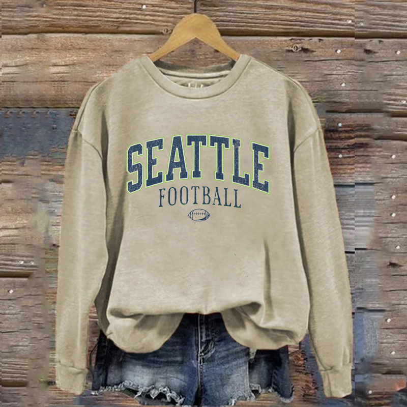 Vintage Seattle Football Sweatshirt