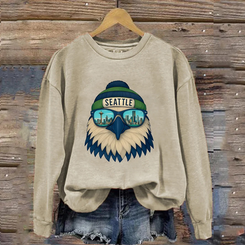 Vintage Seattle Football Sweatshirt