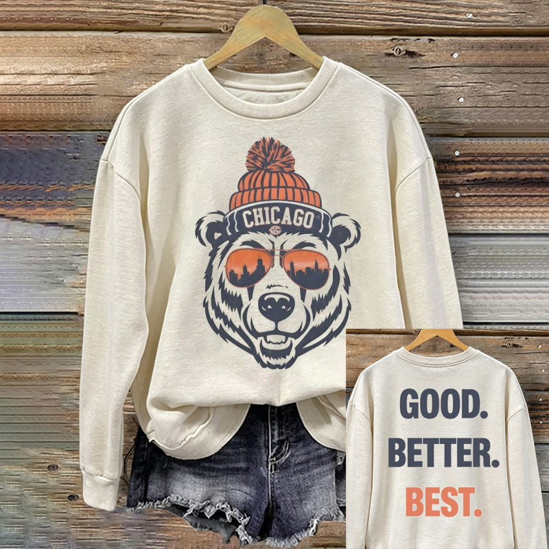 Chicago Football Graphic Sweatshirt