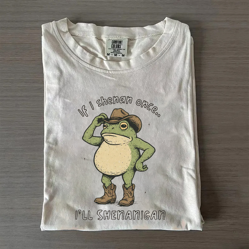 If I Shenan Once I'll Shenanigan T-shirt
