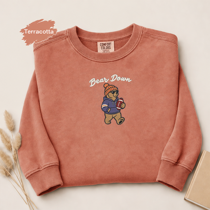 Vintage Chicago Football Graphic Sweatshirt