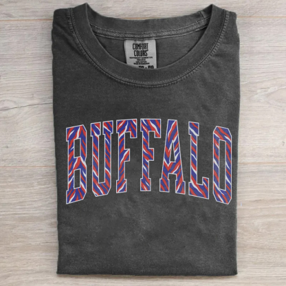 Vintage Buffalo Football Graphic T-shirt