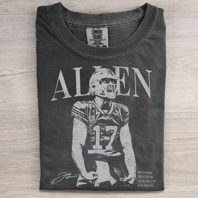 Vintage Buffalo Football Graphic T-shirt