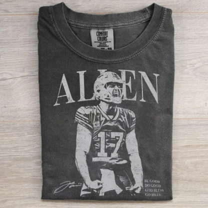 Vintage Buffalo Football Graphic T-shirt