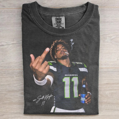 Vintage Seattle Football Graphic T-shirt
