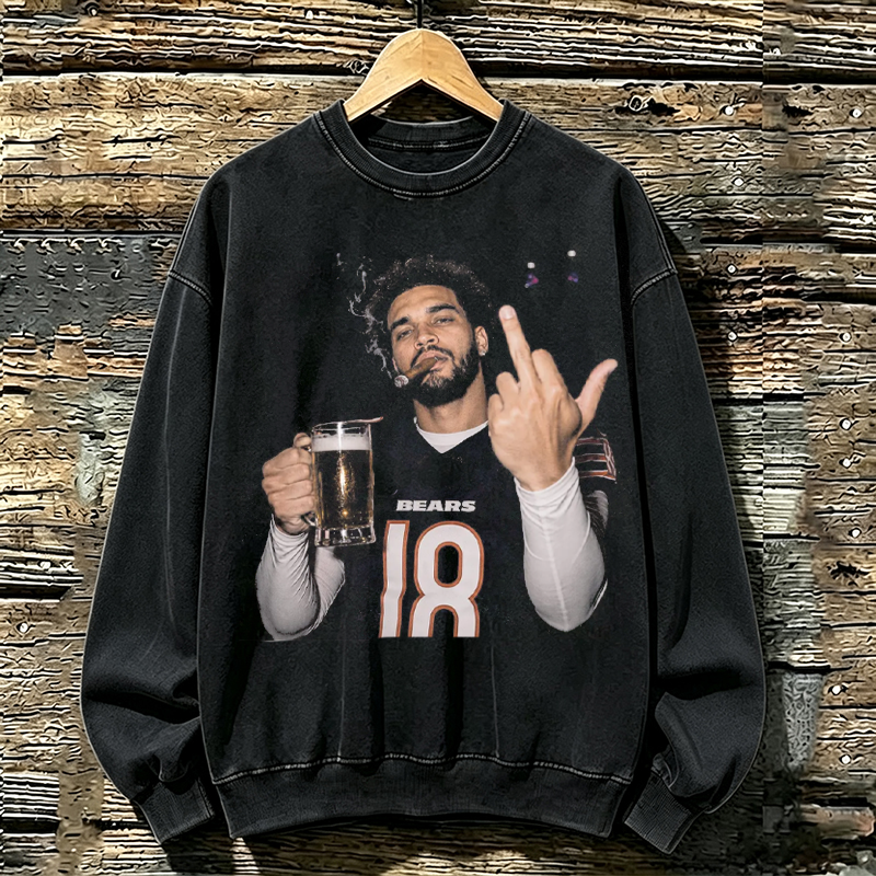 Vintage Chicago Football Graphic T-shirt/Sweatshirt