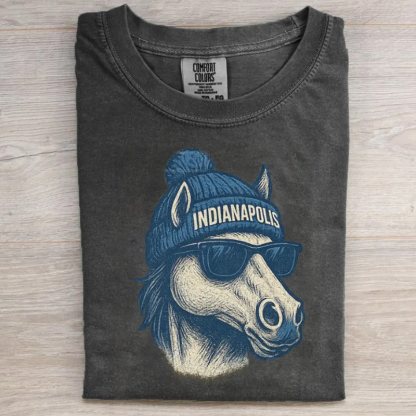 Vintage Football Mascot Graphic T-shirt