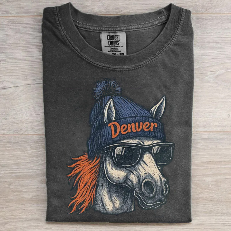 Vintage Football Mascot Graphic T-shirt