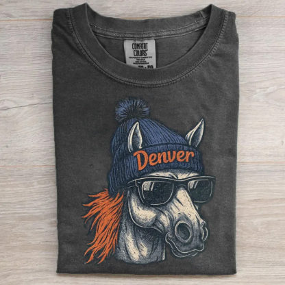 Vintage Football Mascot Graphic T-shirt