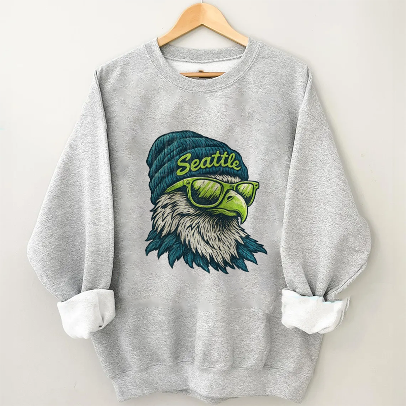 Seattle Football Mascot Sweatshirt