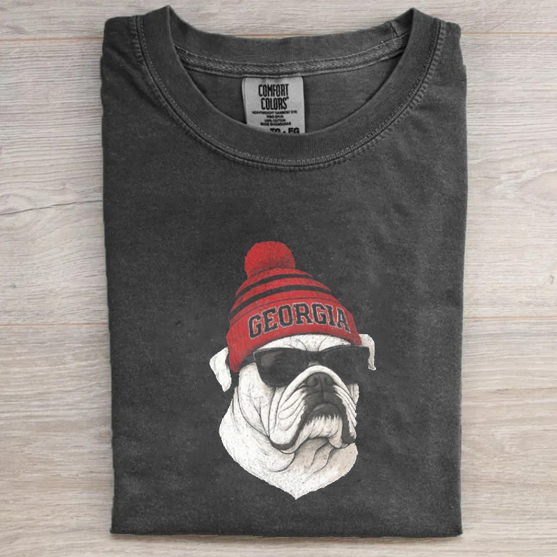 Georgia Mascot Football T-shirt