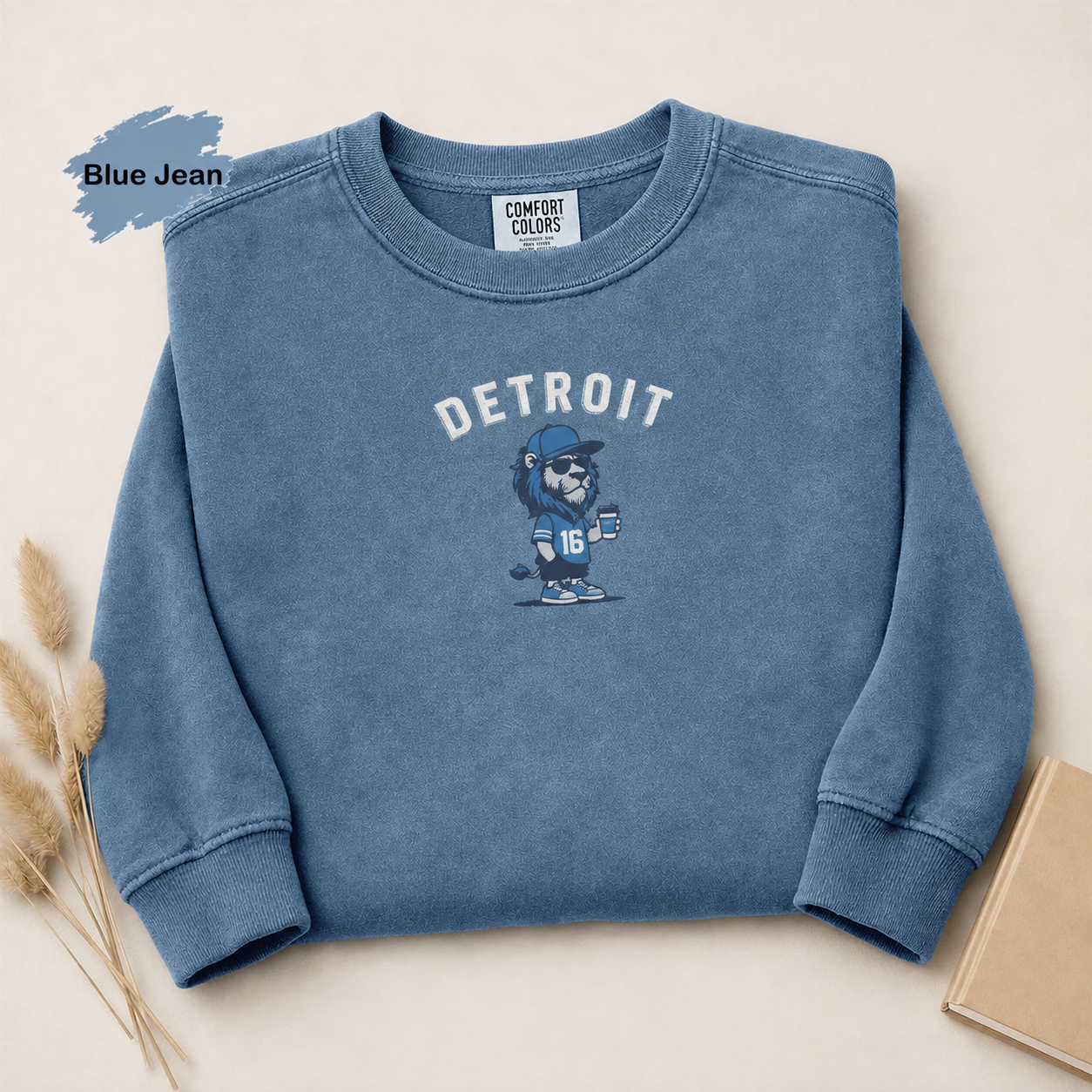 Vintage Detroit Football Graphic T-shirt