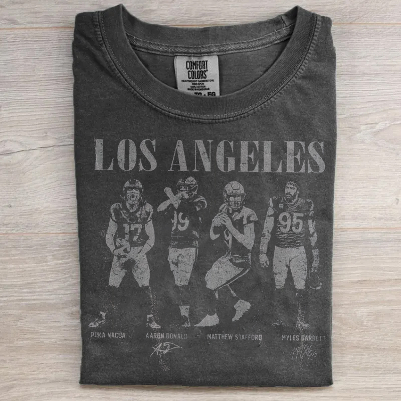 Vintage Los Angeles Football Graphic T-shirt