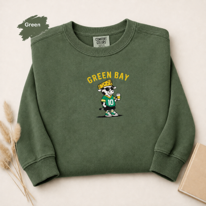 Vintage Green Bay Football Graphic T-shirt