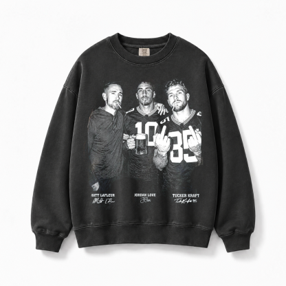 Vintage Green Bay Football Graphic Sweatshirt