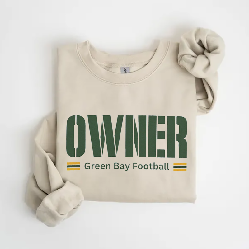 Comfort Colors Green Bay Football Sweatshirt