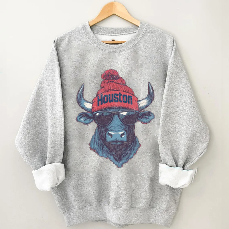 Comfort Colors Houston Football T-shirt/Sweatshirt