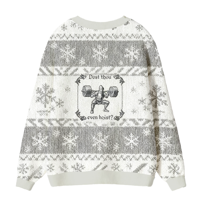 Tokyocanvas Dost Thou Even Hoist Ugly Cardigan Sweatshirt