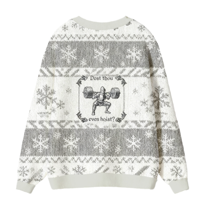 Tokyocanvas Dost Thou Even Hoist Ugly Cardigan Sweatshirt