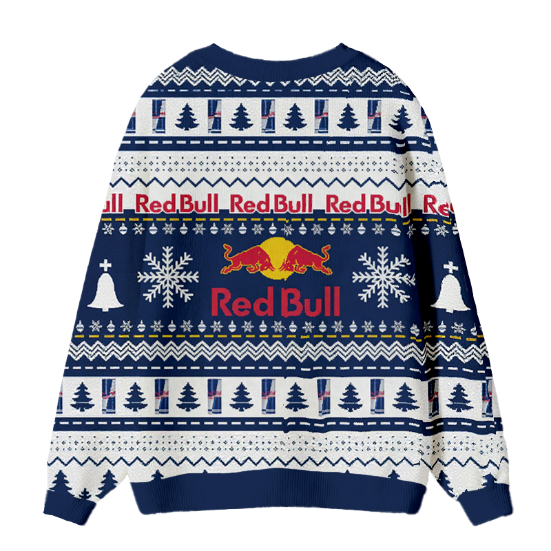 Tokyocanvas Red Bull Ugly Cardigan Sweatshirt