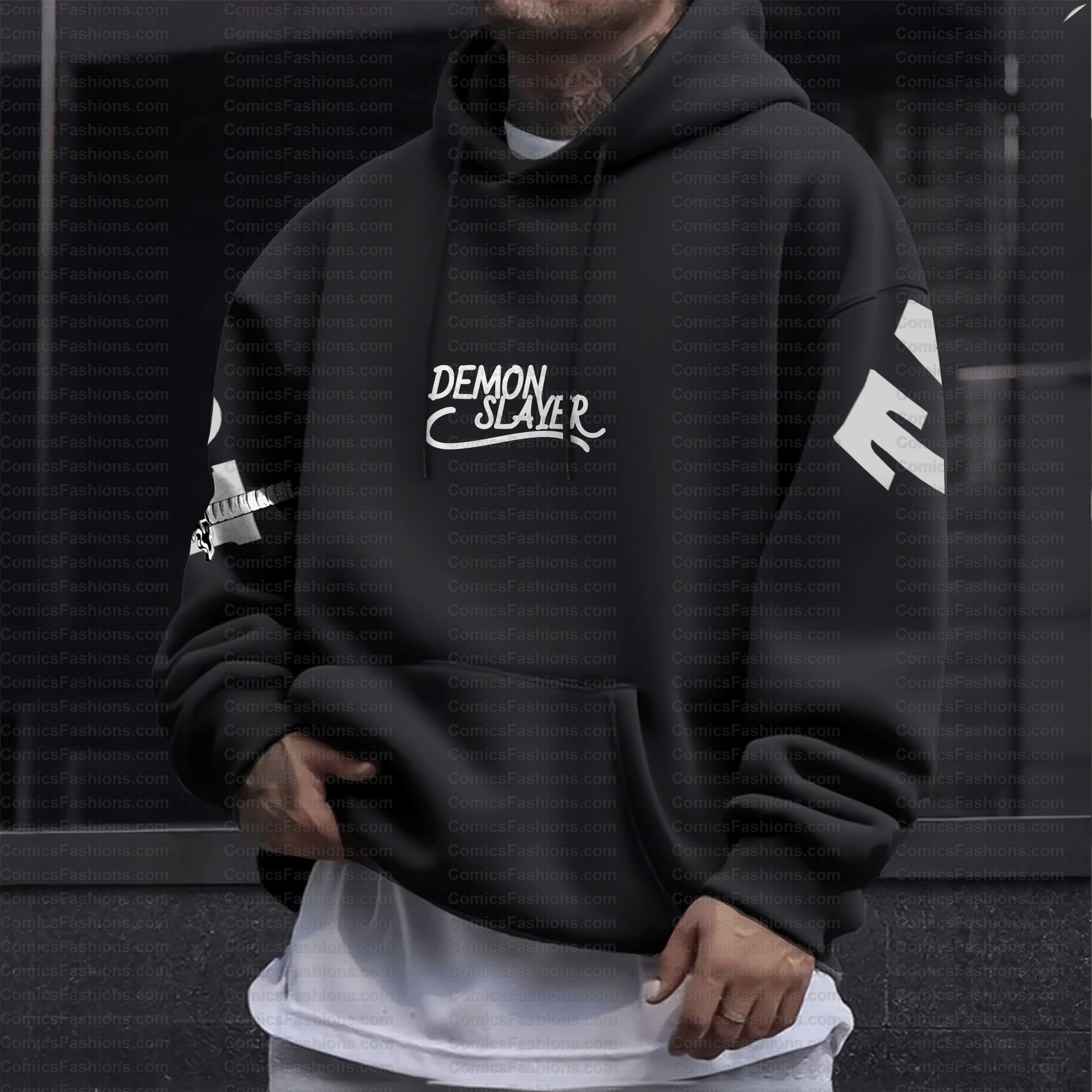 Unisex Anime Graphic Streetwear Vintage Hoodie| KNY