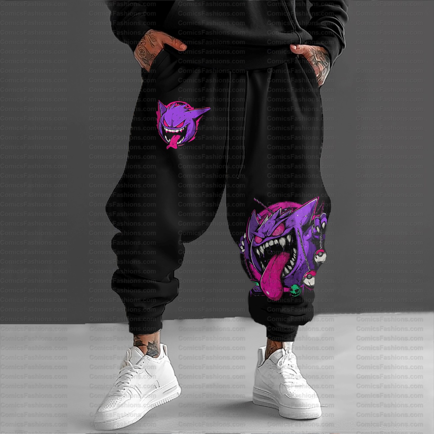 Unisex Anime Inspired Vintage Plush Pants