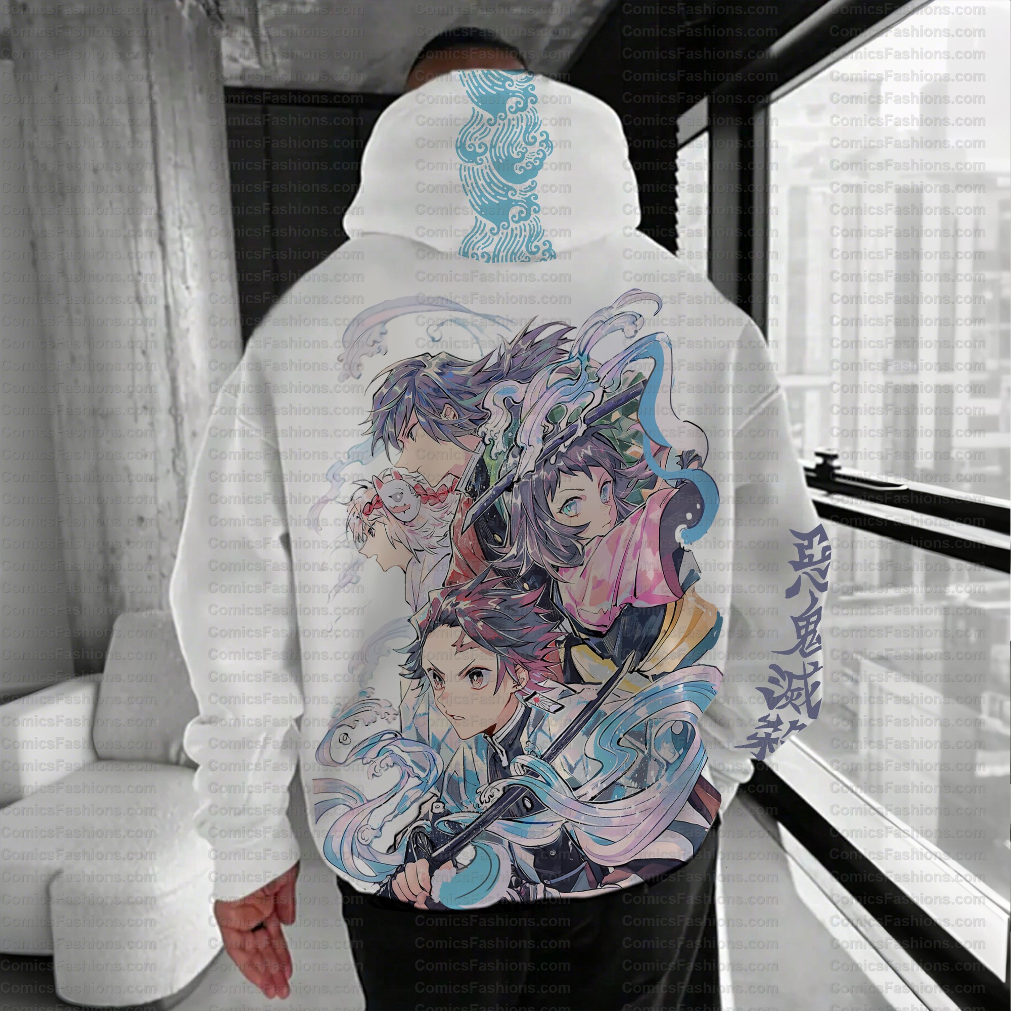 Unisex Anime Graphic Streetwear Vintage Hoodie| KNY