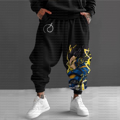 Unisex Anime Inspired Vintage Plush Pants