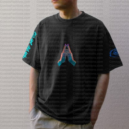 Unisex Anime Inspired Vintage T-Shirt