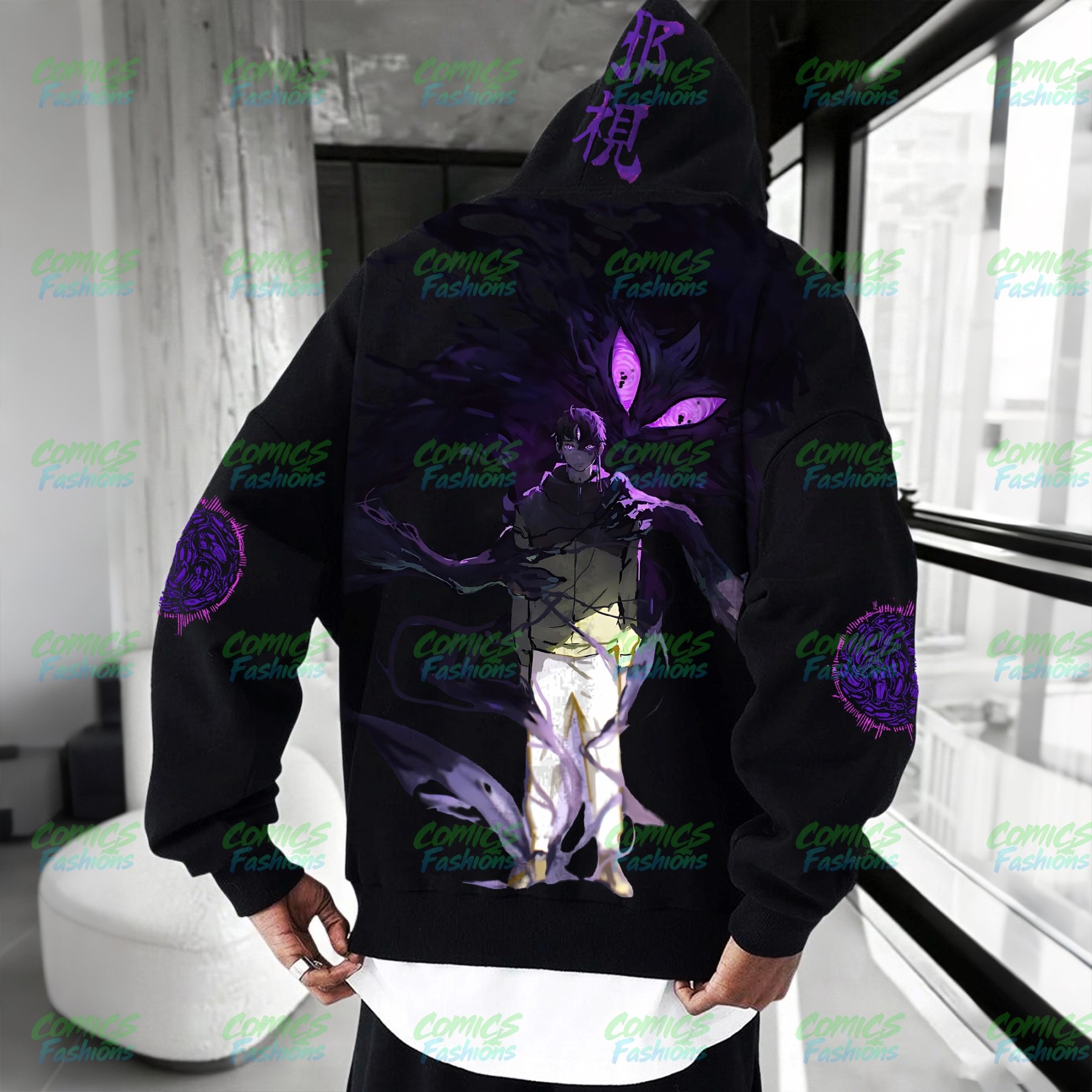 Unisex Anime Graphic Streetwear Wintage Plush Hoodie | Pokémon