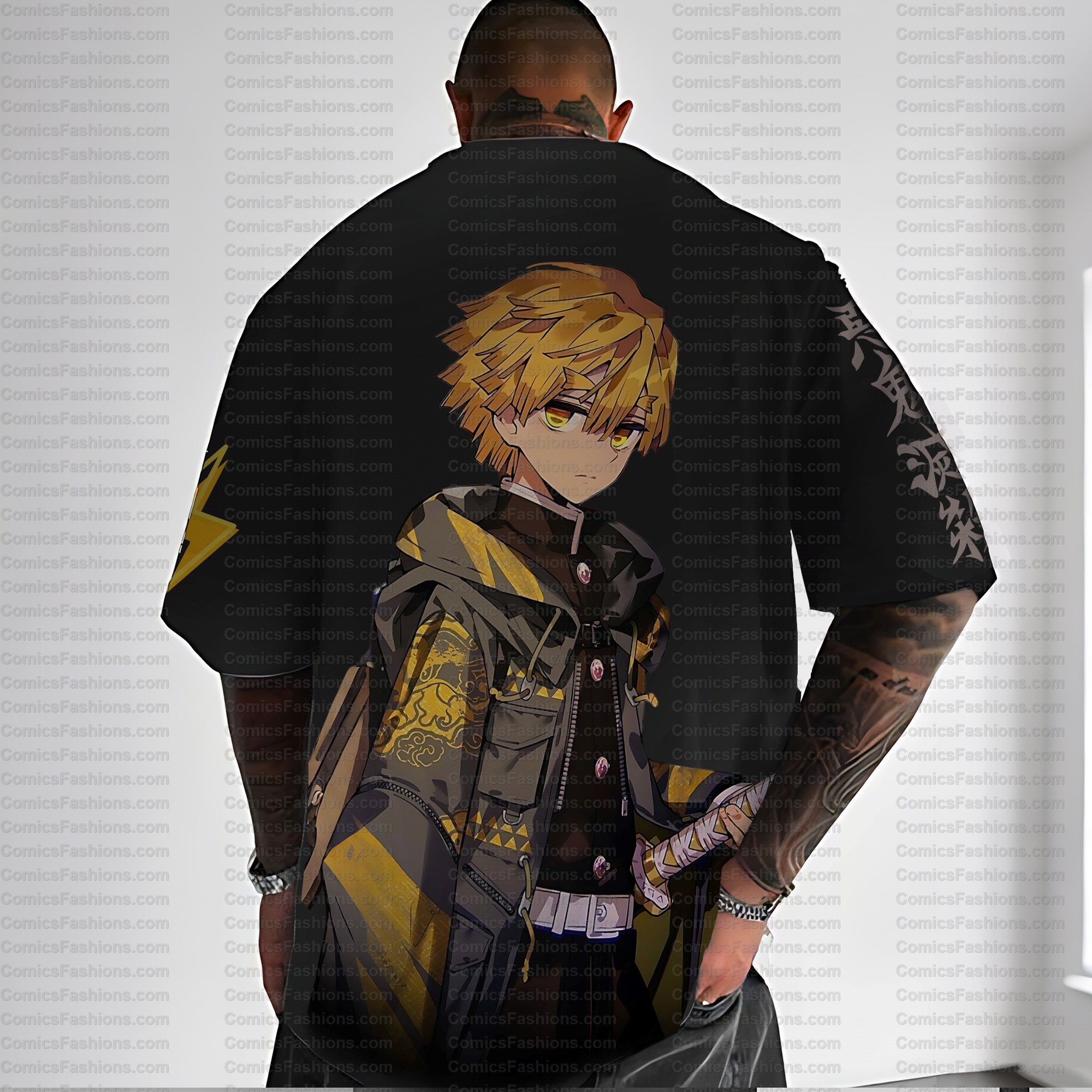 Unisex Anime Inspired Vintage T-Shirt| KNY