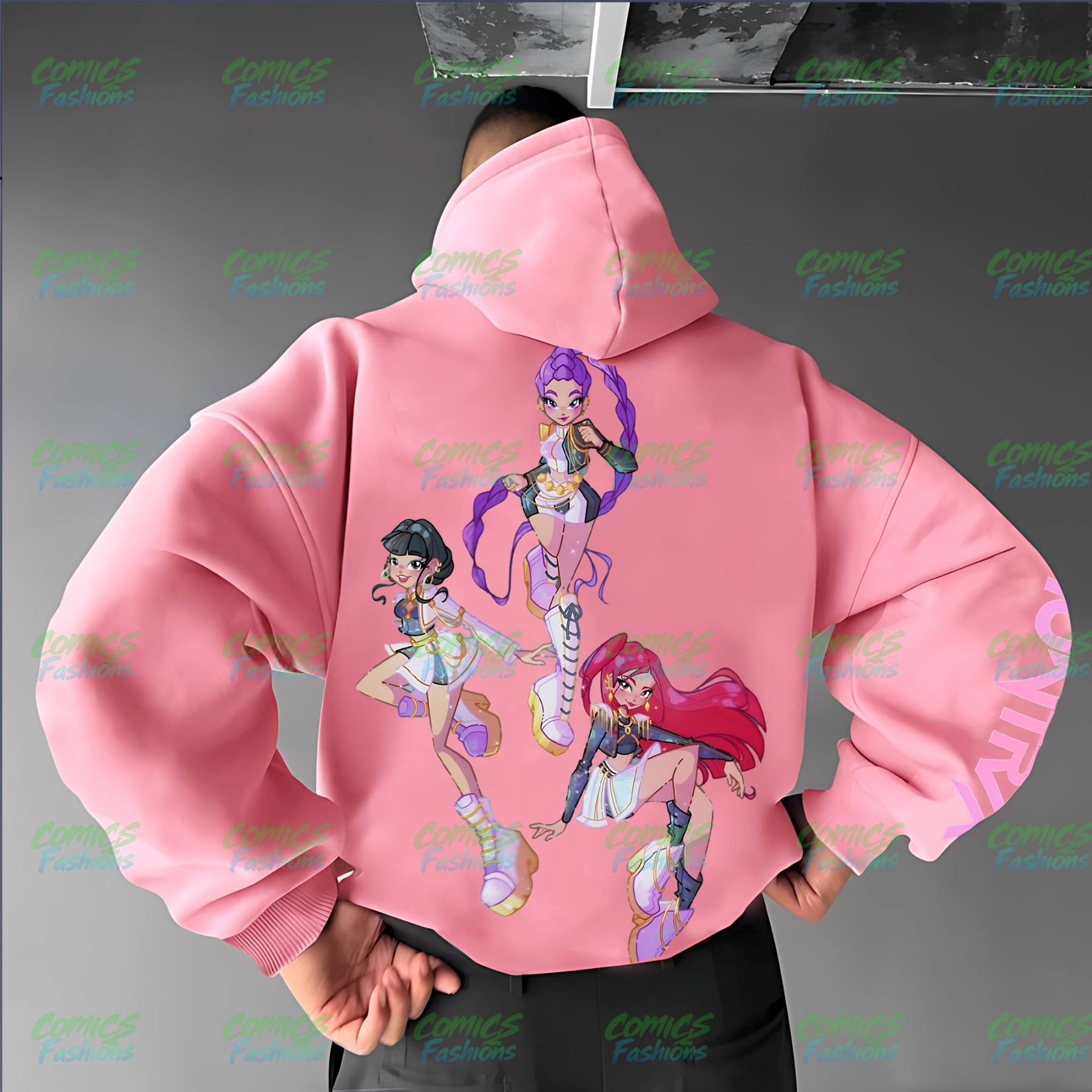 Unisex Anime Graphic Streetwear Vintage Hoodie丨Demon slayer