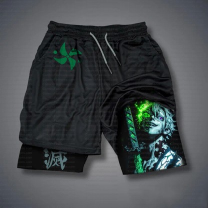 Unisex “ Demon slayer” Casual Streetwear Shorts