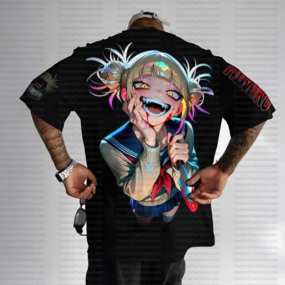 Unisex Anime Inspired Vintage T-Shirt